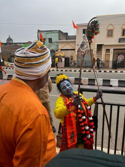 Pic: Saisuresh Sivaswamy/Rediff.com in Ayodhya