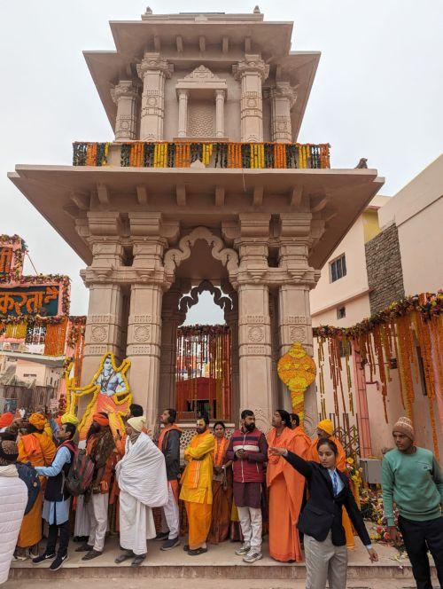 Pic: Rajesh Karkera/Rediff.com in Ayodhya