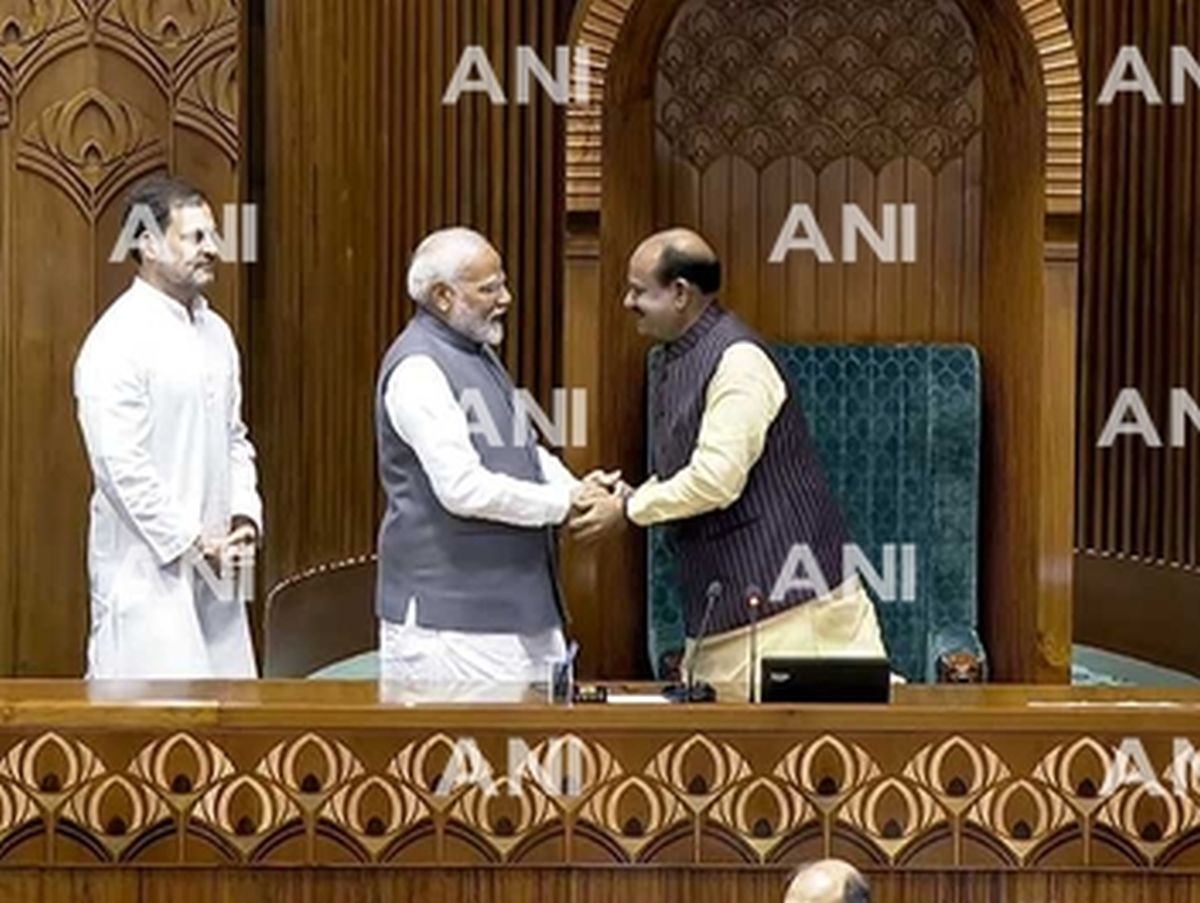 Why did you bow to Modi, Rahul asks LS speaker