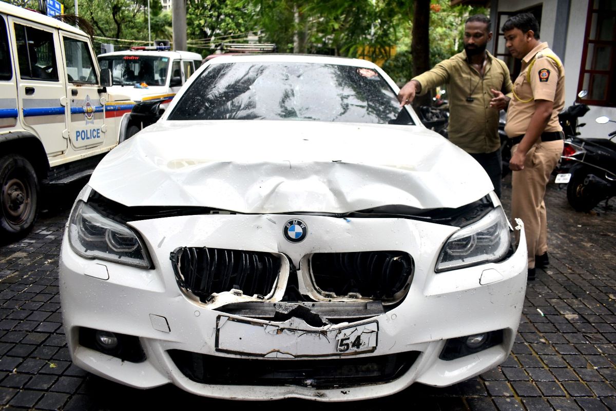 A woman was killed in Mumbai on Sunday. The accused driving a BMW was arrested