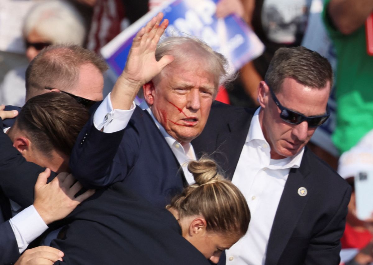 SEE: The moment Donald Trump was hit by a bullet