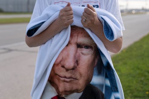 A Trump supporter at a rally. Reuters/Cheney Orr