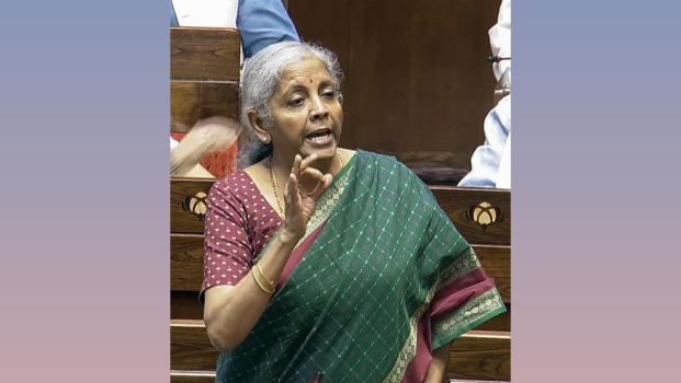 Nirmala Sitharaman in Parliament today