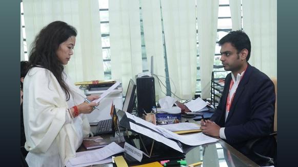 Sikkim CM Prem Singh Tamang's wife Krishna Kumari Rai/Courtesy FB