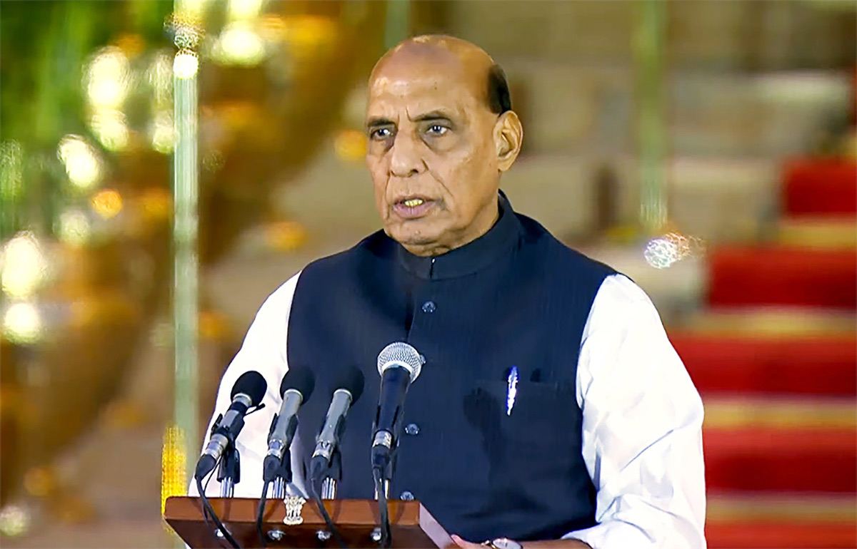 Defence Minister Rajnath Singh/File image