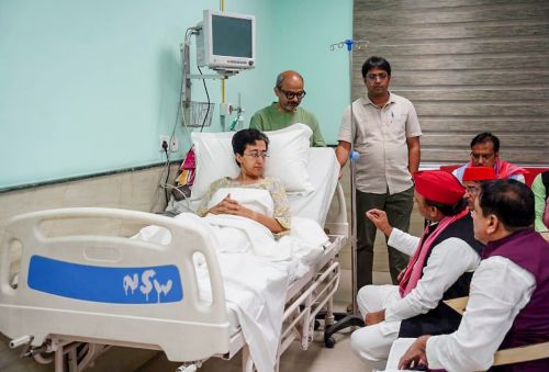 Akhilesh Yadav had met Atishi in hospital
