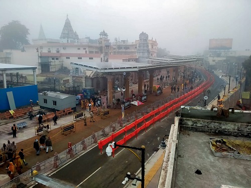 A view of the Ram Path in Ayodhya/ANI Photo