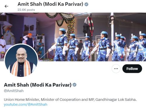 Why are Modi's ministers changing their X bios?