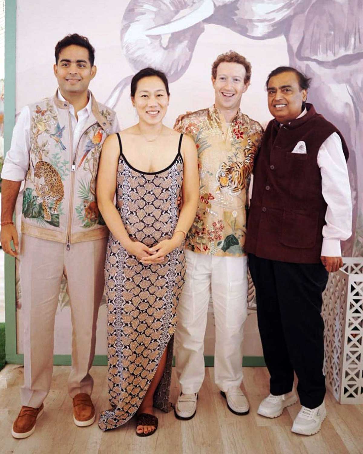 Ambani's pre wedding guests