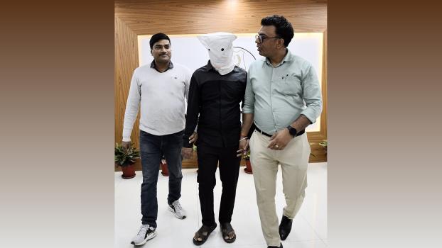 Ex-DMK functionary Jaffer Sadiq in NCB custody/ANI Photo
