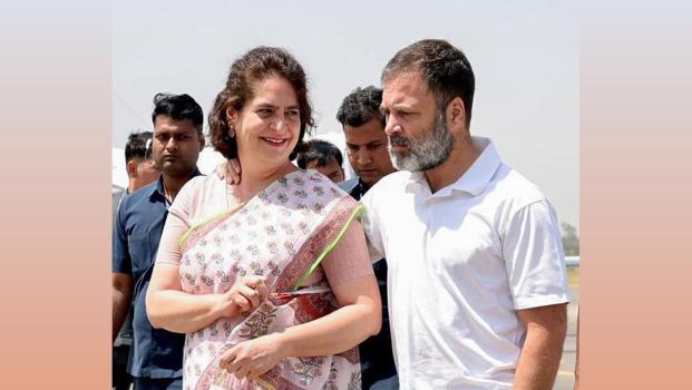 Congress leaders Rahul Gandhi and Priyanka Gandhi Vadra/File image/ANI Photo
