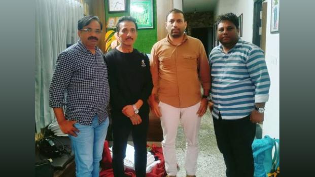 Bhavesh Bhinde in black t-shirt