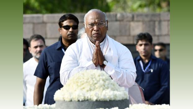 Congress president Mallikarjun Kharge