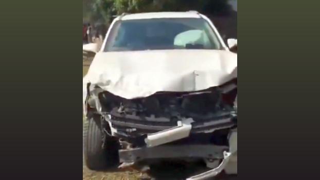 The vehicle that hit the bikers/Screen grab