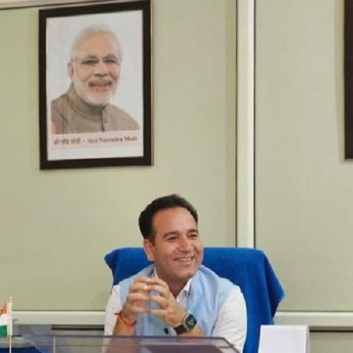 BJP leader and J-K ex-minister Sunil Sharma/Courtesy X