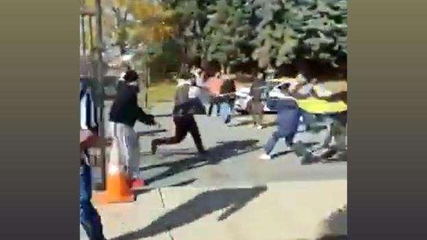 The Hindu Sabha temple was attacked in Canada's Brampton/Screen grab/@AryaCanada/X