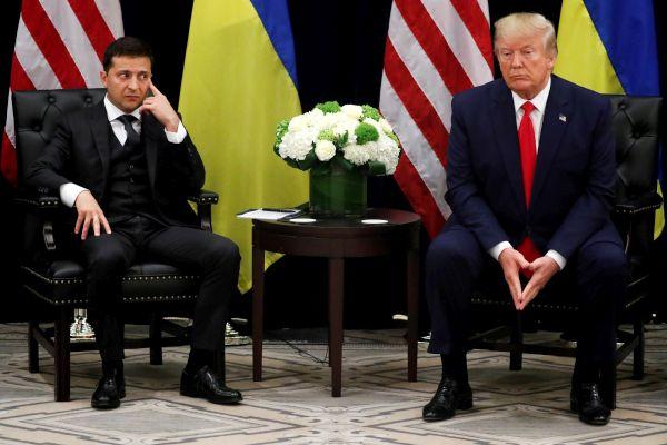 A throwback image of Trump and Zelenskyy from 2019