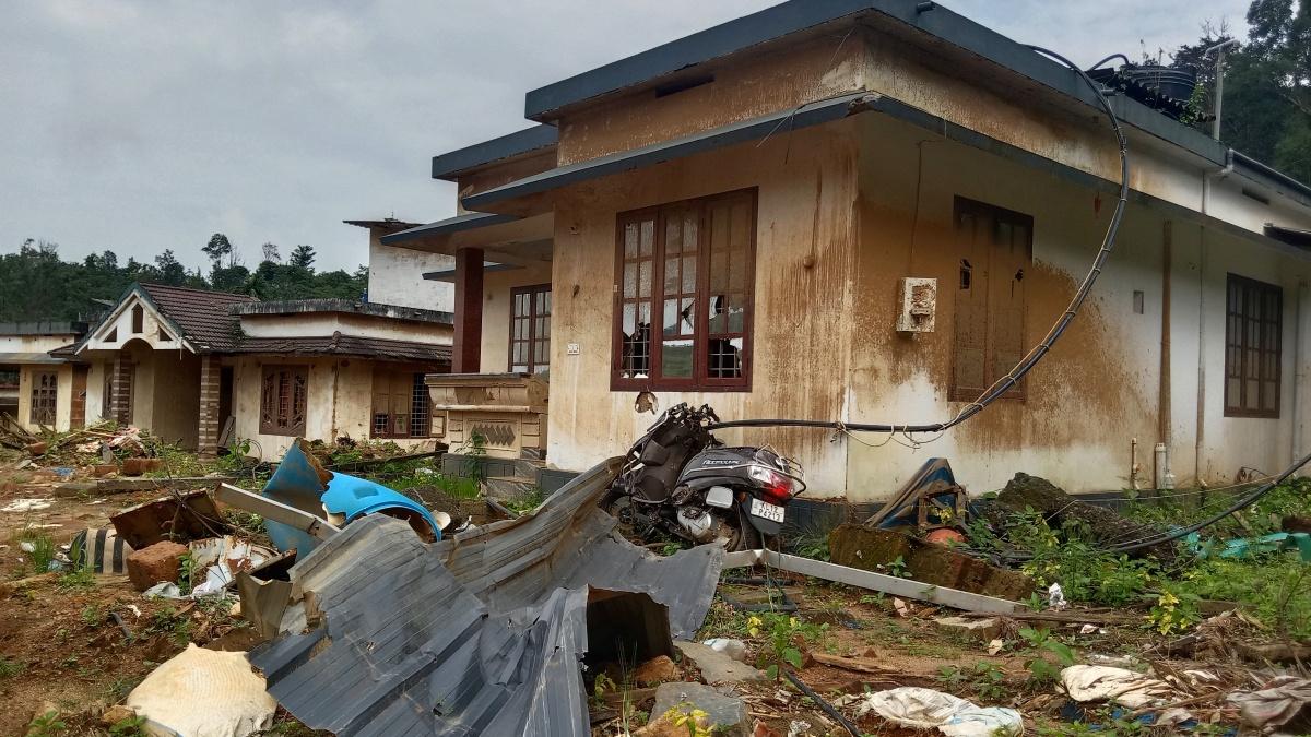 Uninhabited houses in Wayanad