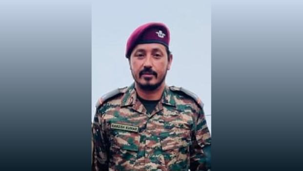 Naib Subedar Rakesh Kumar of 2 Para/Image courtesy White Knight Corps on X