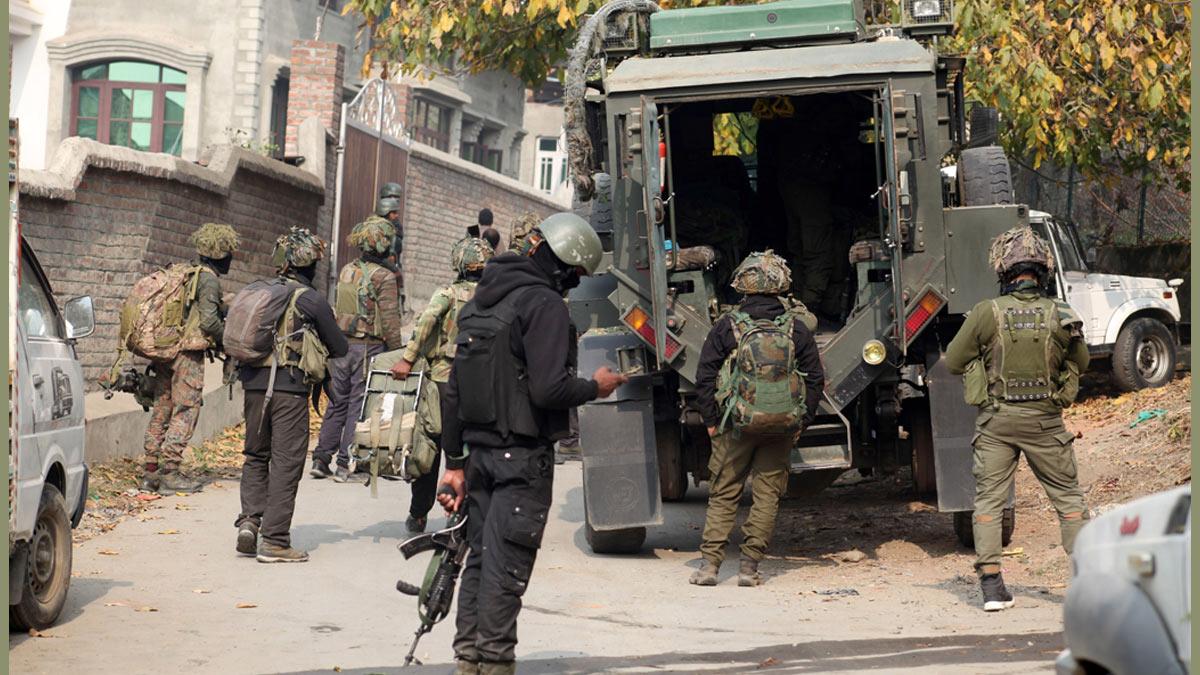 Anti-terror operation in Kashmir