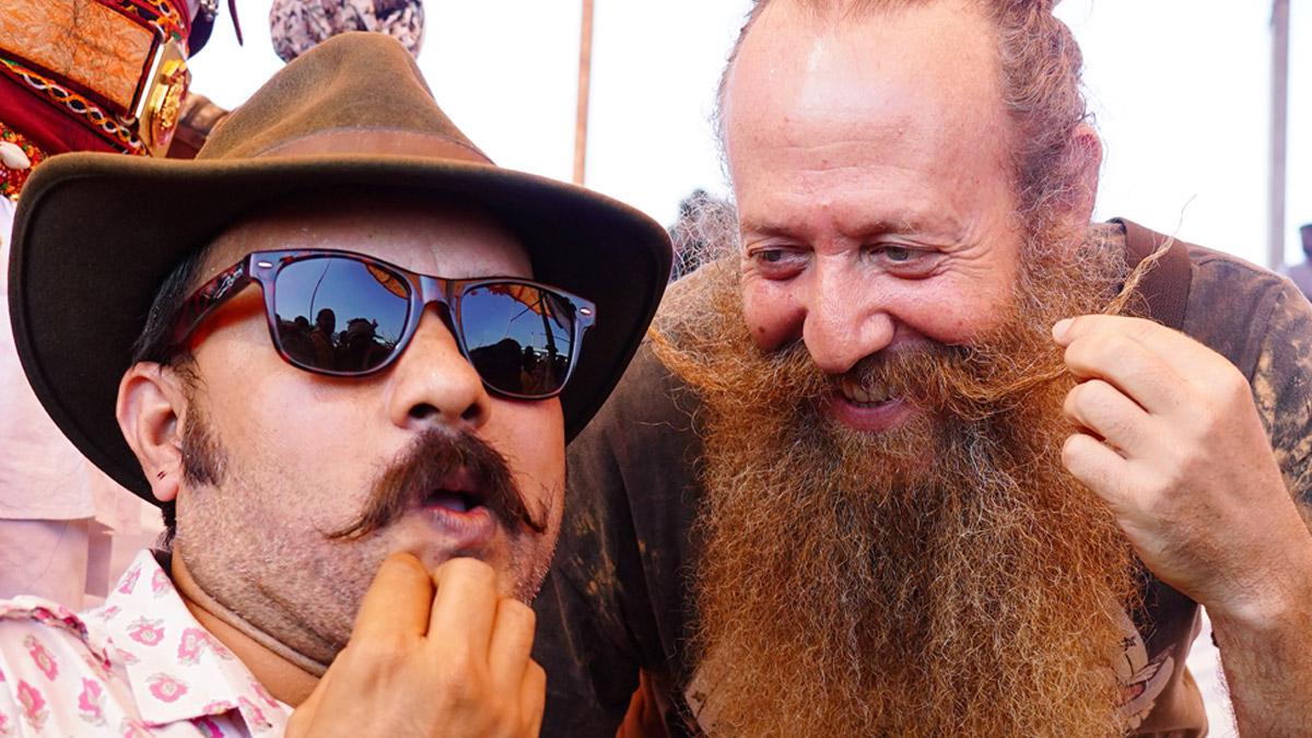 Pushkar International Fair - moustache competition