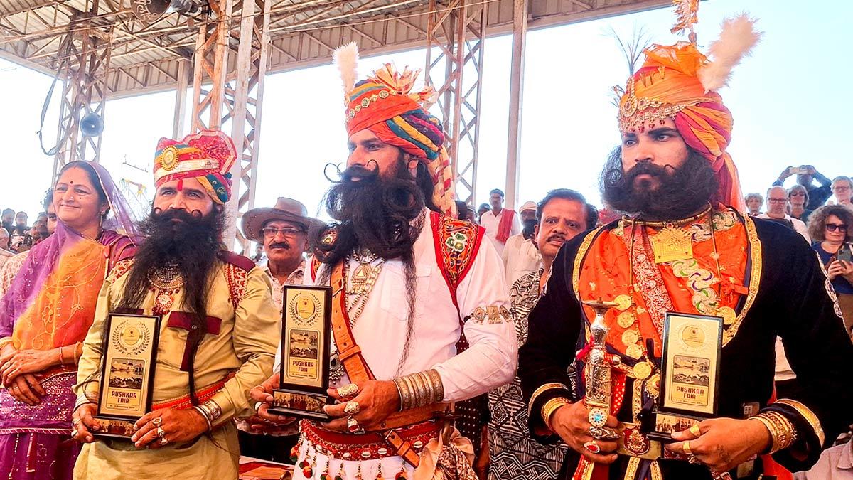 Pushkar International Fair - moustache competition