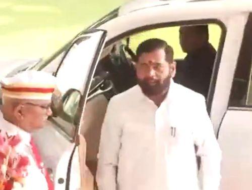 Eknath Shinde at Raj Bhavan