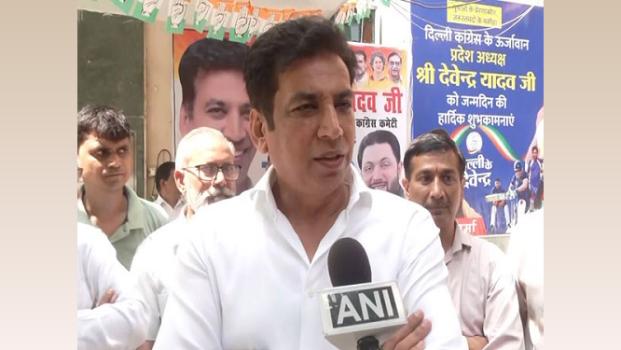 Delhi Congress chief Devender Yadav/ANI Photo