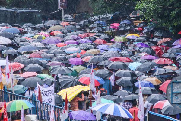 A peoples' protest in Kolkata against the RG Kar incident