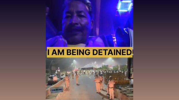 Sonam Wangchuk's post saying he was being detained