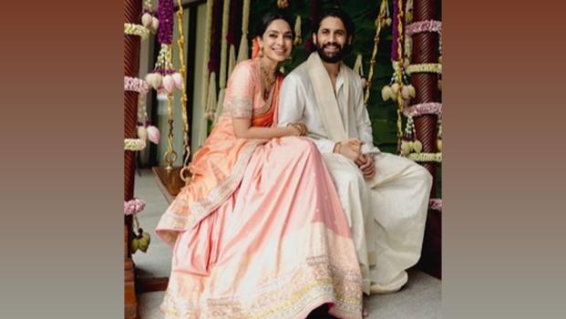 Naga Chaitanya with Shobita Dhullipala