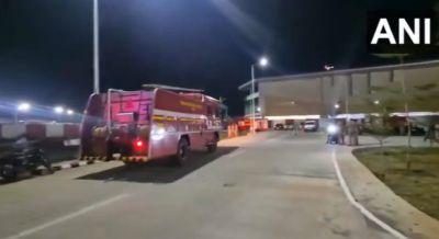 Fire tenders at the airport/ANI on X