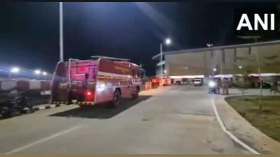 Fire tenders at the airport/ANI on X