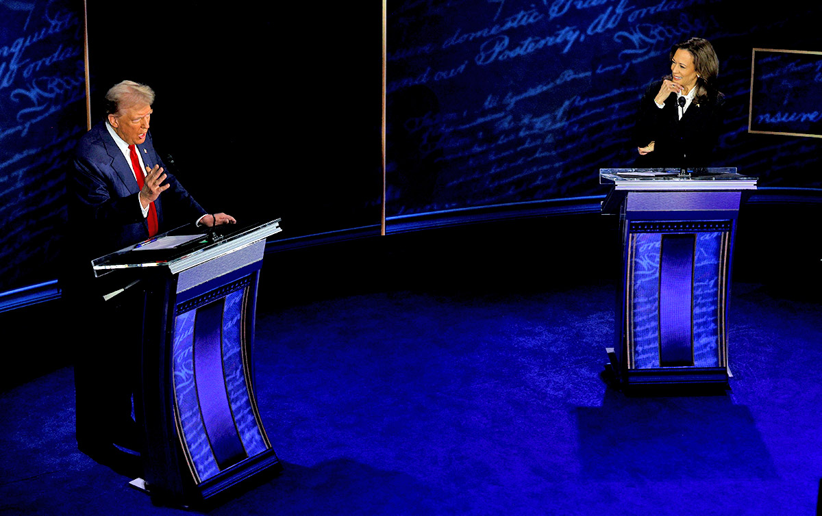 Trump, Harris lock horns during fiery first debate