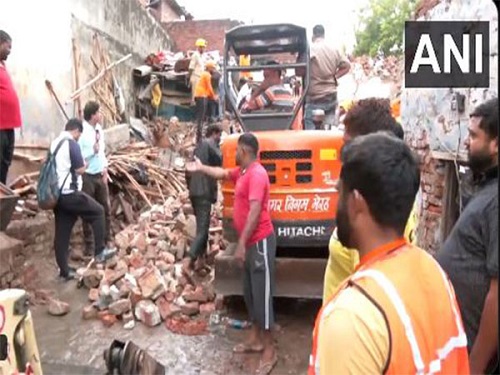 Rescue operation uderway at the site/ANI Photo