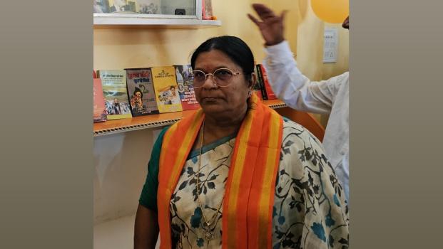 MLA Sarita Bhadauriya/Courtesy X