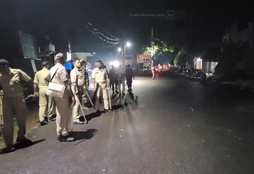 Cops being deployed after communal tension in Odisha's Bhadrak/ANI on X