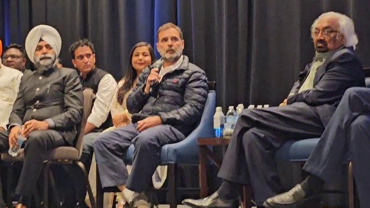 Rahul Gandhi addresses the Indian diaspora in Boston