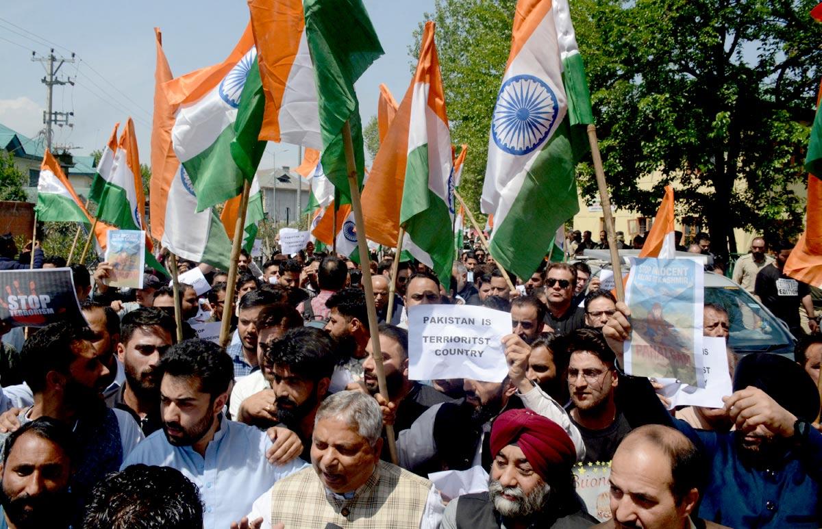 Protests in Srinagar