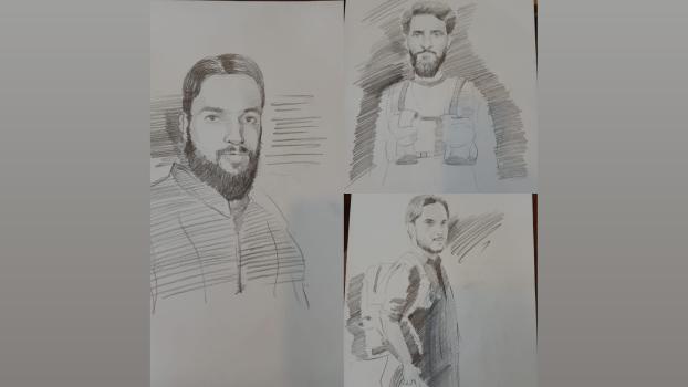 The sketch of the Pahalgam terrorists