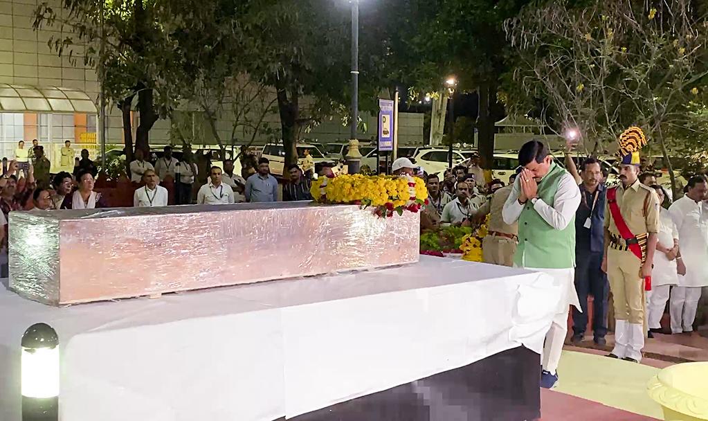 Sushil Nathaniel is laid to rest