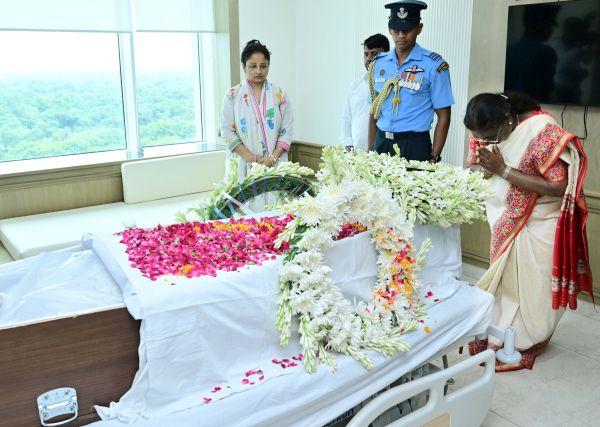 President Murmu with Kalpana Soren