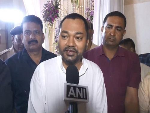 Bihar Chief Minister Nitish Kumar's son Nishant Kumar/ANI Photo