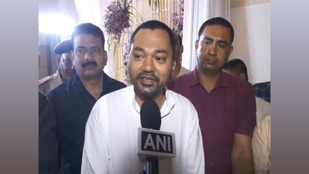 Bihar Chief Minister Nitish Kumar's son Nishant Kumar/ANI Photo