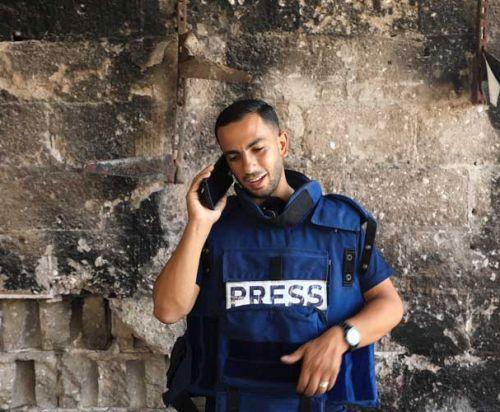 Al Jazeera journalist Anas Al-Sharif. Reuters/Dawoud Abu Alkas