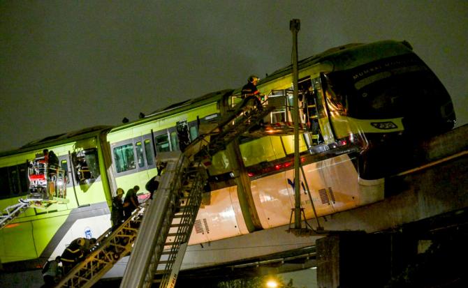 Mumbai monorail, Mysore colony station passenger rescue, 19 August, 2025