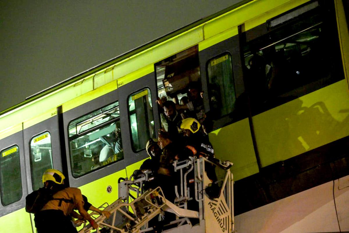 Mumbai monorail, Mysore colony station passenger rescue, 19 August, 2025