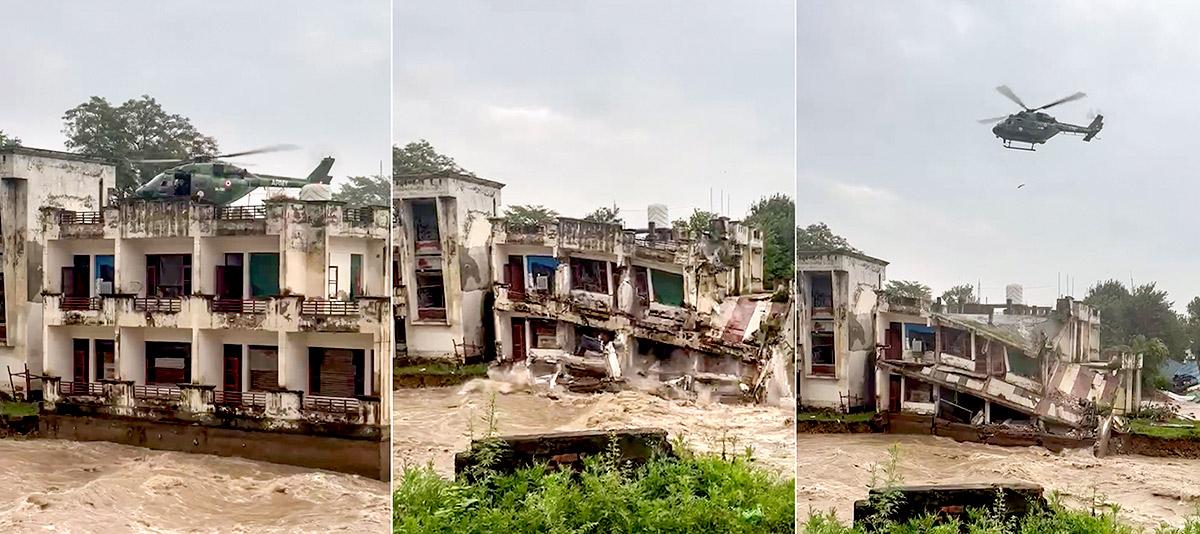 Indian Army Aviation evacuates 22 CRPF personnel along with three civilians