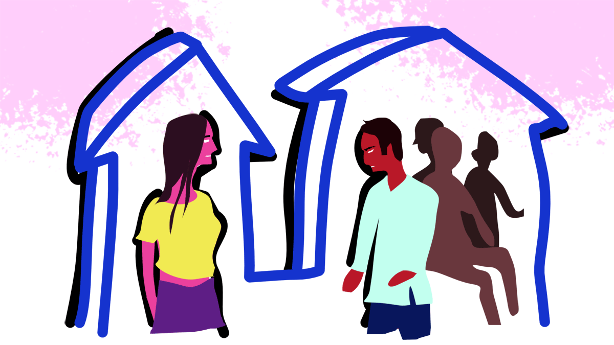 want to live separately after marriage