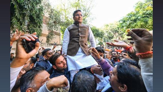 Giant-killer Parvesh Verma